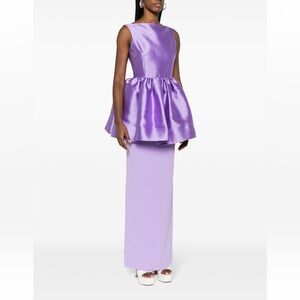 Solace London Alda Dress gown purple